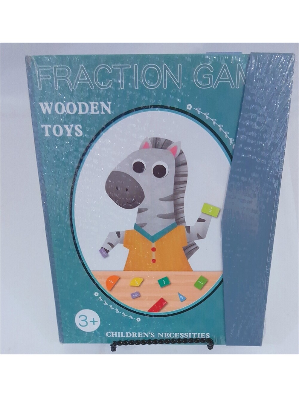 FRACTION Games Wooden Toys Chrildren's NECESSITIES S-B2204 Brand-NEW SEALED